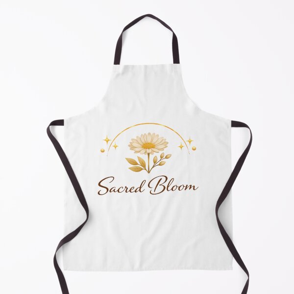 Item preview, Sacred Bloom Celestial Golden Flower Boho Art designed and sold by BohoMysticArt.