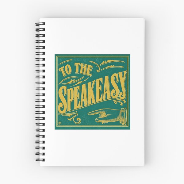 Item preview, "To The Speakeasy" Vintage Advertising Sign designed and sold by smallbatchstudio.