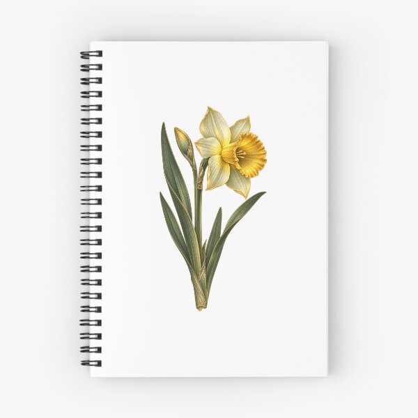 Item preview, March Birth Flower | Daffodil Botanical Art | March Birthday Gift designed and sold by Brackenlume Studio.
