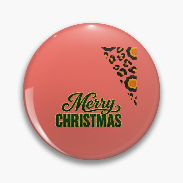Item preview, Luxury Leopard Rosettes Merry Christmas Design  designed and sold by annenambiro.