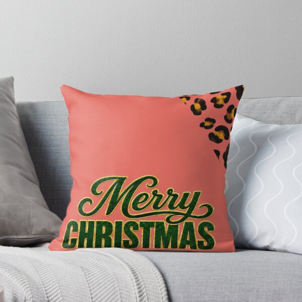 Item preview, Luxury Leopard Rosettes Merry Christmas Design  designed and sold by annenambiro.