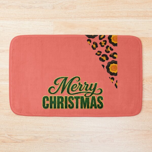 Item preview, Luxury Leopard Rosettes Merry Christmas Design  designed and sold by annenambiro.