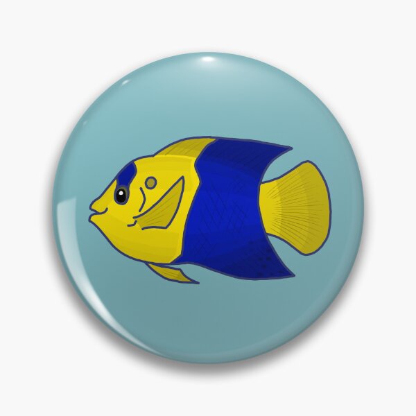 Item preview, Bicolor Angelfish designed and sold by ODruryStudios.