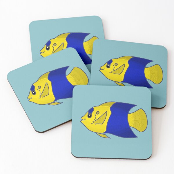 Item preview, Bicolor Angelfish designed and sold by ODruryStudios.