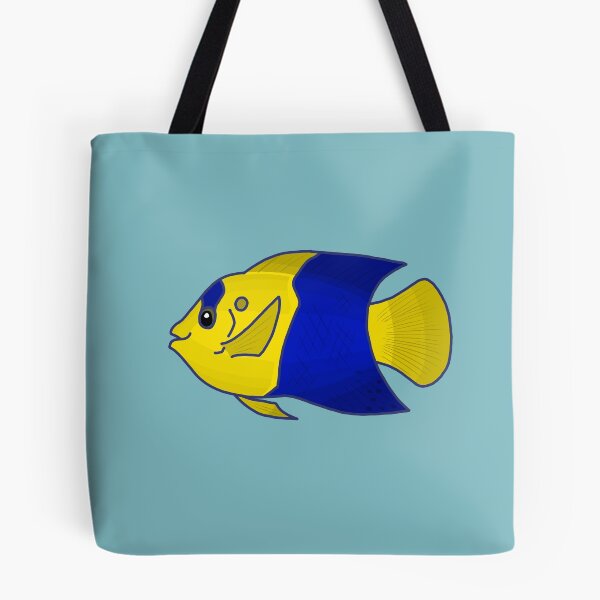 Item preview, Bicolor Angelfish designed and sold by ODruryStudios.
