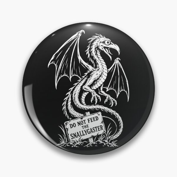 Item preview, Cryptid Core DO NOT FEED THE SNALLYGASTER designed and sold by CamaleonDesigns.