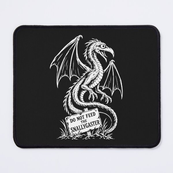 Item preview, Cryptid Core DO NOT FEED THE SNALLYGASTER designed and sold by CamaleonDesigns.