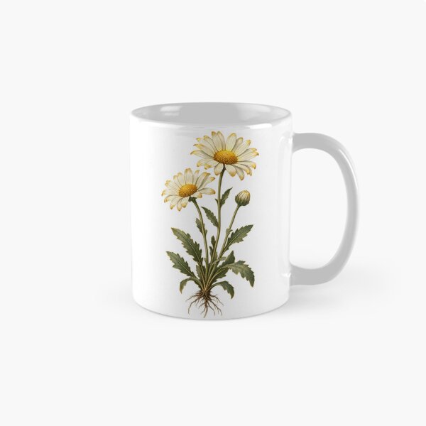 Item preview, April Birth Flower | Daisy Botanical Art | April Birthday Gift designed and sold by Brackenlume Studio.