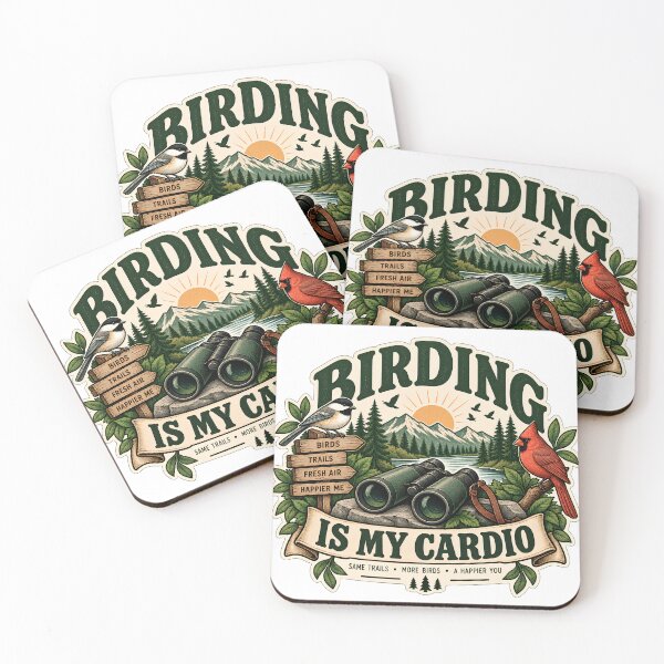 Item preview, Birding Is My Cardio designed and sold by MysticCanvasAi.