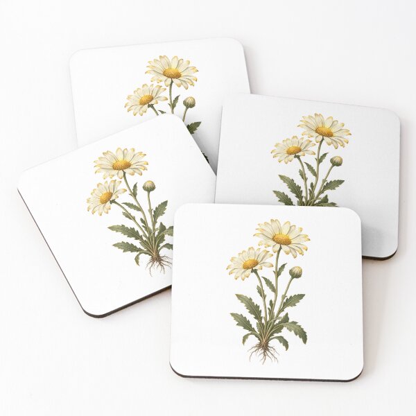 Item preview, April Birth Flower | Daisy Botanical Art | April Birthday Gift designed and sold by Brackenlume Studio.