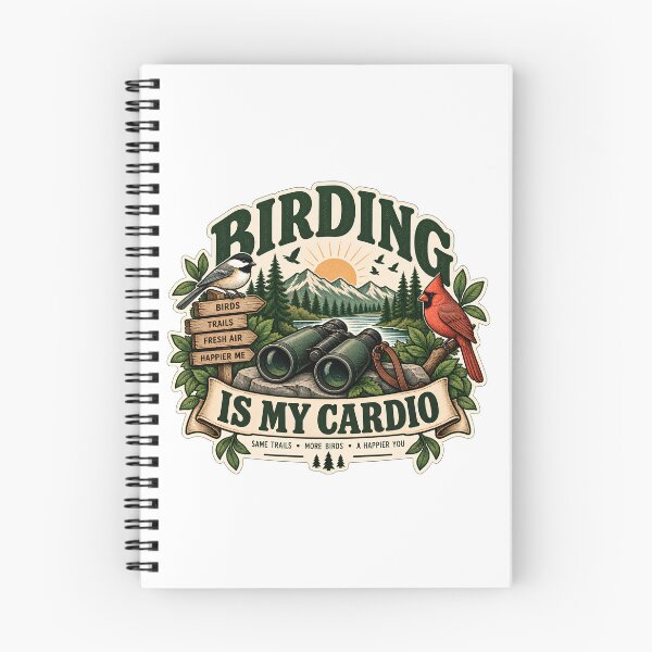 Item preview, Birding Is My Cardio designed and sold by MysticCanvasAi.