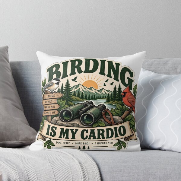 Item preview, Birding Is My Cardio designed and sold by MysticCanvasAi.