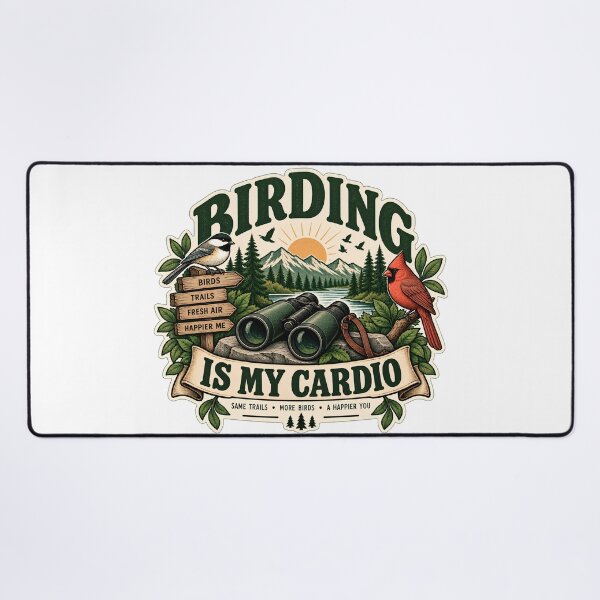 Item preview, Birding Is My Cardio designed and sold by MysticCanvasAi.
