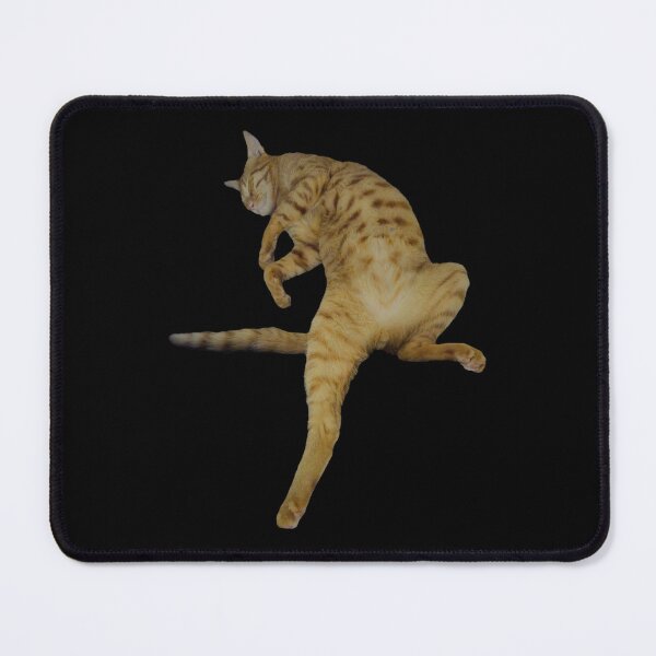 Item preview, Funny Acrobatic Yoga Ginger Cat Sleeping designed and sold by Yanshuf.