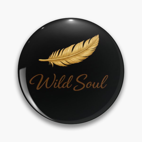 Item preview, Wild Soul Golden Feather Boho Celestial Art designed and sold by BohoMysticArt.