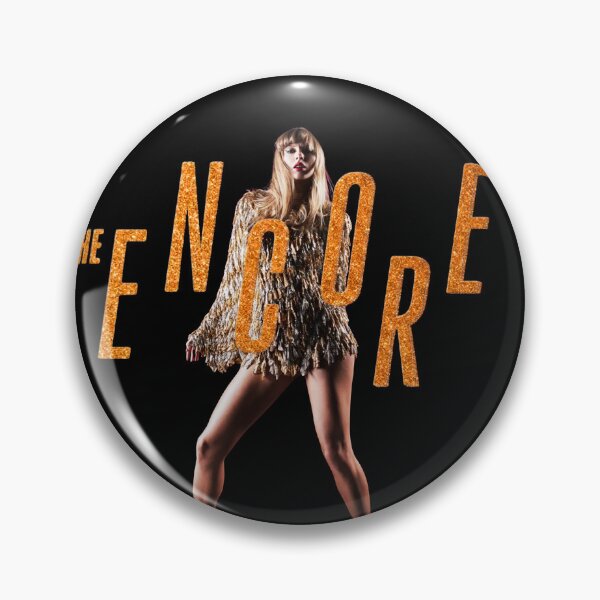 Item preview, v2Taylor Swift Life of a Showgirl Encore Edition Sticker – Gold Glitter Encore Era Design designed and sold by taylorvinyls.