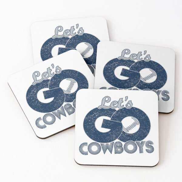 Item preview, Vintage Let's Go Cowboys Distressed Football Team designed and sold by RockTheFeal.