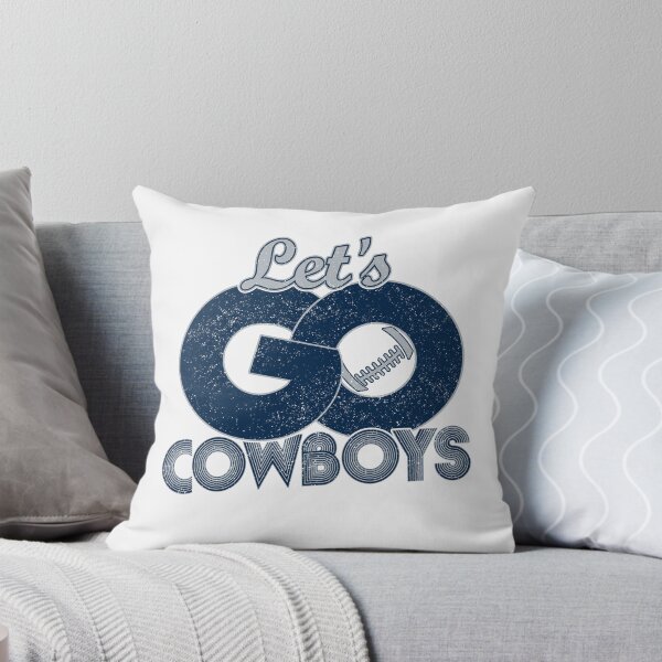 Item preview, Vintage Let's Go Cowboys Distressed Football Team designed and sold by RockTheFeal.