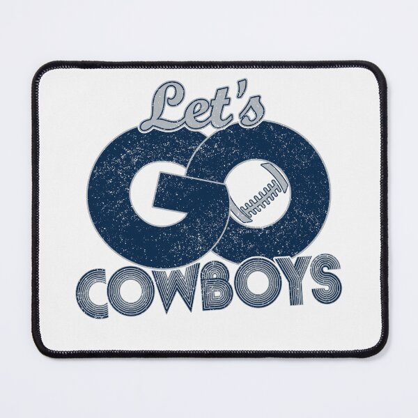 Item preview, Vintage Let's Go Cowboys Distressed Football Team designed and sold by RockTheFeal.