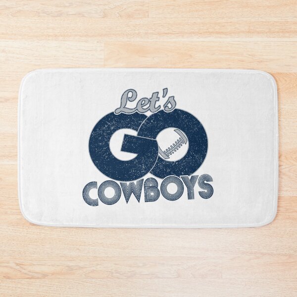 Item preview, Vintage Let's Go Cowboys Distressed Football Team designed and sold by RockTheFeal.