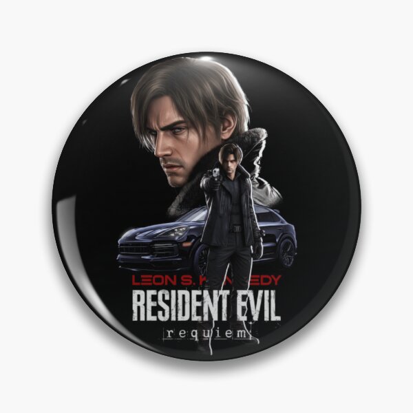 Item preview, Leon Kennedy Resident Evil Requiem Car Portrait designed and sold by Miniadecal.