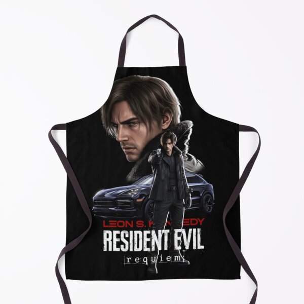 Item preview, Leon Kennedy Resident Evil Requiem Car Portrait designed and sold by Miniadecal.