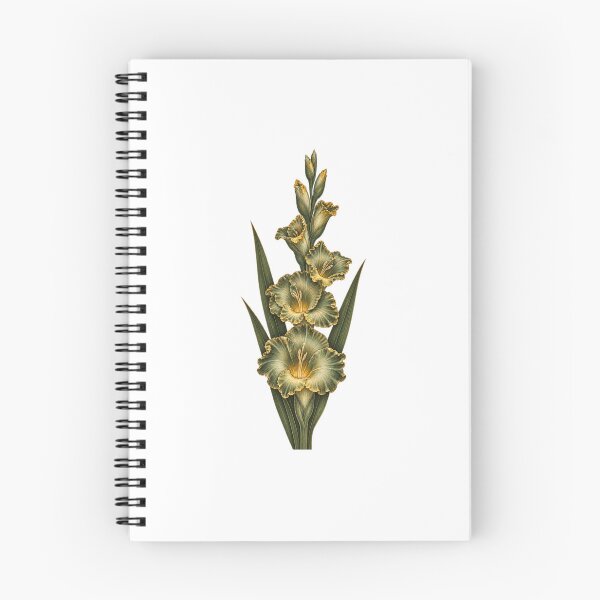 Item preview, August Birth Flower | Gladiolus Botanical Art | August Birthday Gift designed and sold by Brackenlume Studio.