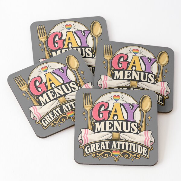 Item preview, Gay Menus Great Attitude designed and sold by erkancept.