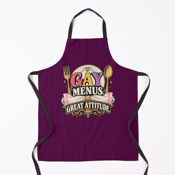 Item preview, Gay Menus Great Attitude designed and sold by erkancept.