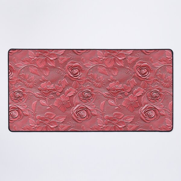 Item preview, Pink Faux Tooled Leather designed and sold by ColorFlowArt.