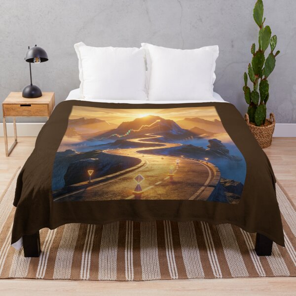 Item preview, Road to Success - Financial Growth & Mountain Peak Art designed and sold by OksArtStudio.