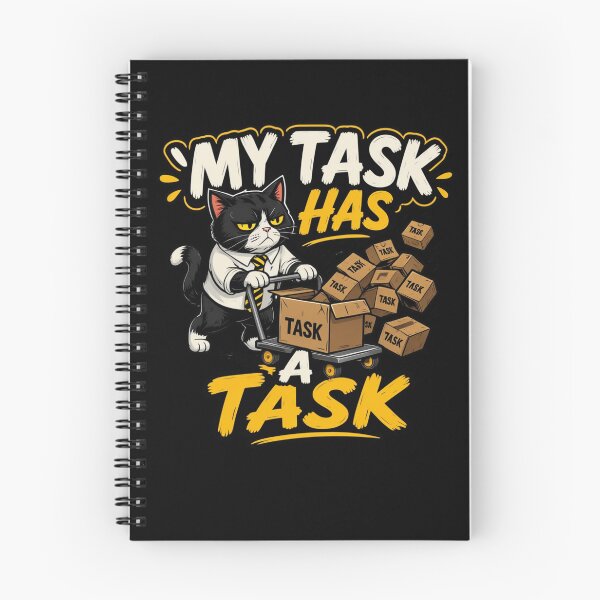 Item preview, My Task Has A Task Funny Office Cat Meme | Scope Creep Humor designed and sold by Corpoheroes.