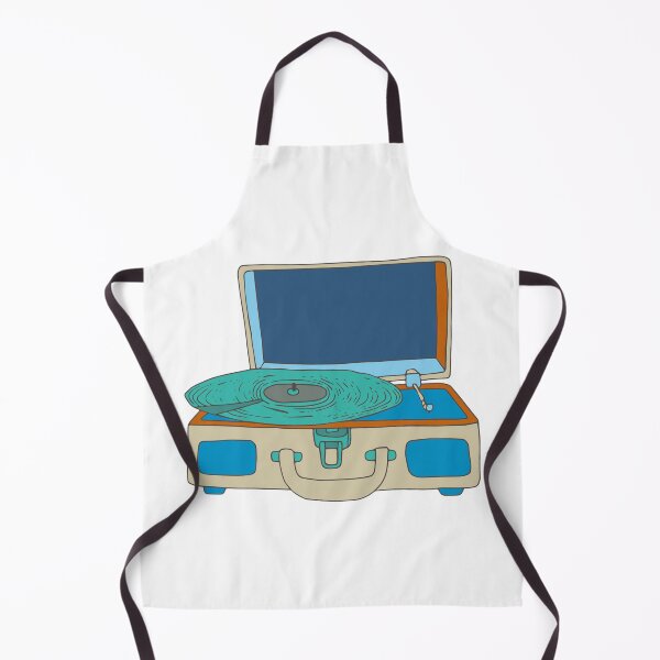 Item preview, Vinyl Record Player Turquoise Record Player designed and sold by FlyinggRabbit.