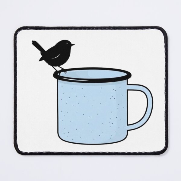 Item preview, There's a bird on my mug! designed and sold by orioleoutdoor.