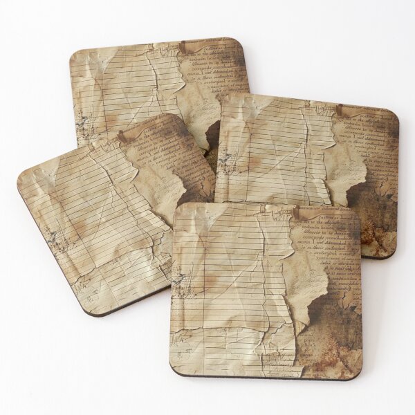 Item preview, Vintage Aged Parchment Manuscript — Antique Ledger Paper Texture designed and sold by LYAN-STORE.