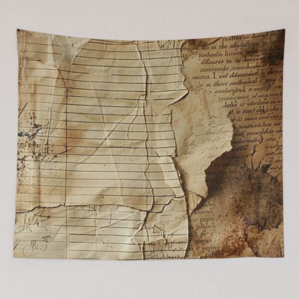 Item preview, Vintage Aged Parchment Manuscript — Antique Ledger Paper Texture designed and sold by LYAN-STORE.