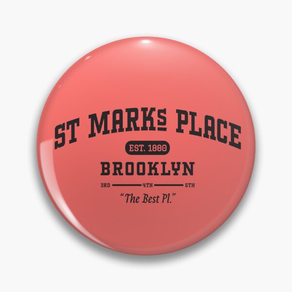 Item preview, St Marks Pl Brooklyn | La mejor plaza. designed and sold by New York Sporting City.