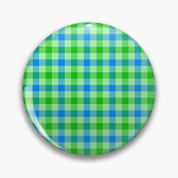 Item preview, Blue And Green On Green Gingham Check   designed and sold by PatternTitan.
