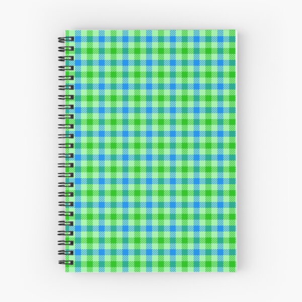 Item preview, Blue And Green On Green Gingham Check   designed and sold by PatternTitan.