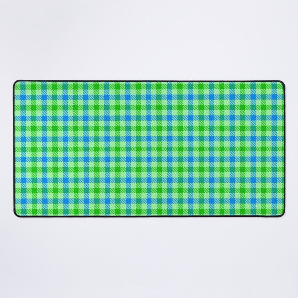 Item preview, Blue And Green On Green Gingham Check designed and sold by PatternTitan.