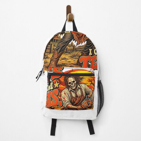 Item preview, Hes from Texas I Can Tell Funny Halloween Skeleton Horror designed and sold by Gargamal.