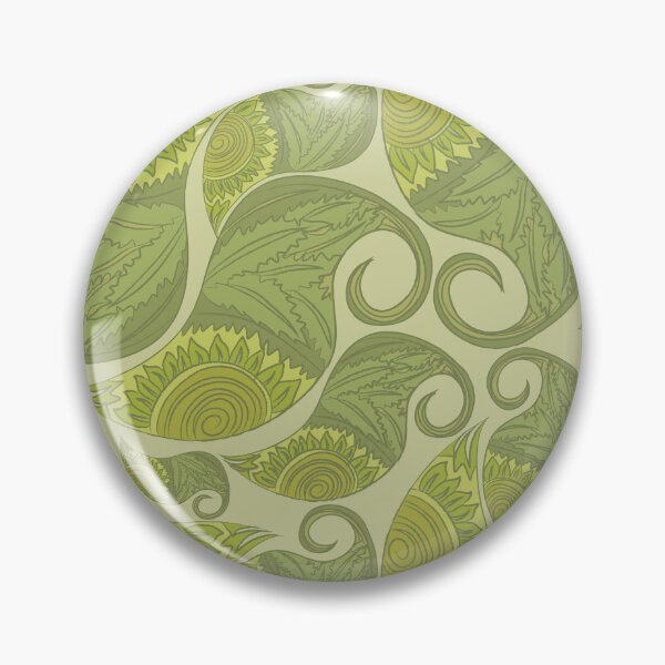 Item preview, Olive Paisley Swirl Botanical Pattern designed and sold by Kraalikaa.
