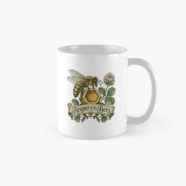 Artikelvorschau, Botanik für Imker | Vintage-Honigbienen-Imker | Geschenk für Imker entworfen und verkauft von Brackenlume Studio.