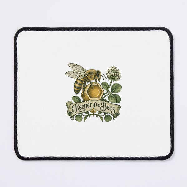 Item preview, Beekeeper Botanical | Vintage Honeybee Apiarist | Beekeeping Gift designed and sold by Brackenlume Studio.