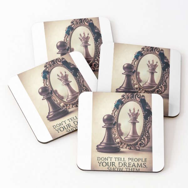 Item preview, Pawn To Queen Mirror - Don't Tell People Your Dreams Show Them designed and sold by the wellness script.