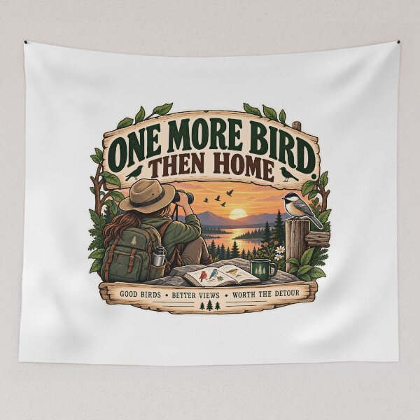 Item preview, One More Bird Then Home designed and sold by MysticCanvasAi.