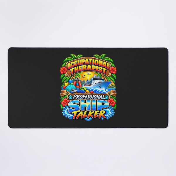 Item preview, Occupational Therapist Professional Ship Talker Cruise designed and sold by fungear.