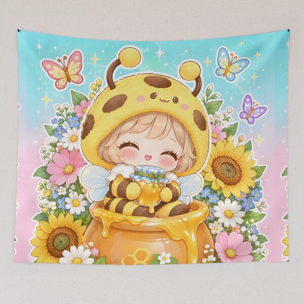 Item preview, Kawaii Honey Bee Garden designed and sold by Pure Craft.