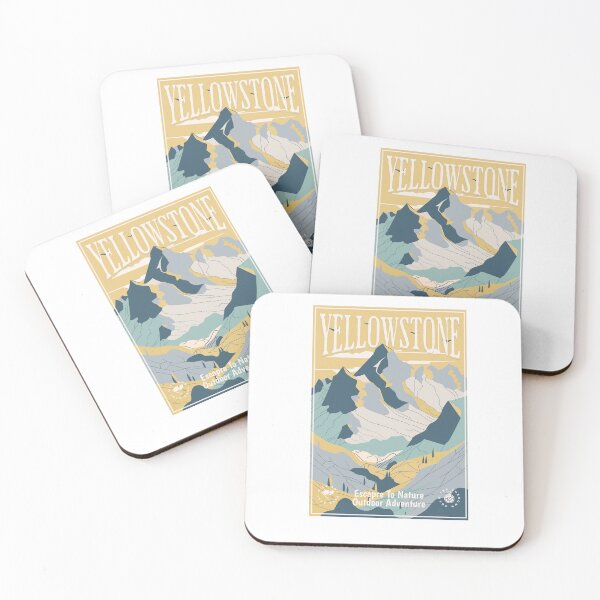 Item preview, Yellowstone National State Park Classic T-shirt Sticker designed and sold by ThinkNature!.