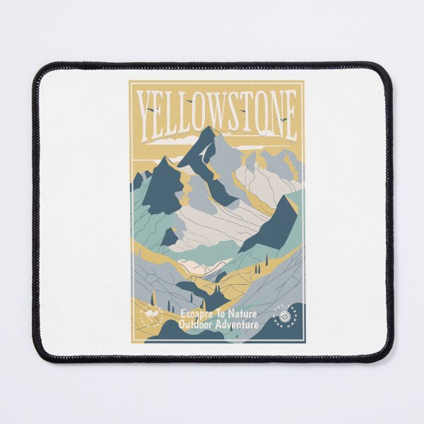 Item preview, Yellowstone National State Park Classic T-shirt Sticker designed and sold by ThinkNature!.